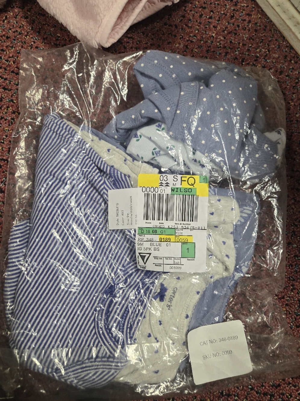 Blue Baby Onsies
